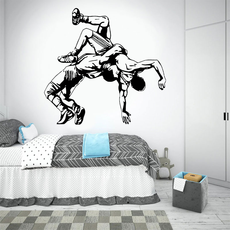 Home Gym Wallpaper - المصارعة رمي صور مطبوعة للحوائط الفينيل