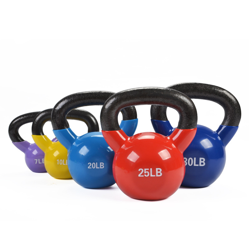 Home Gym Kettlebells - كيتل بيل فينيل مغطى للاستخدام المنزلي