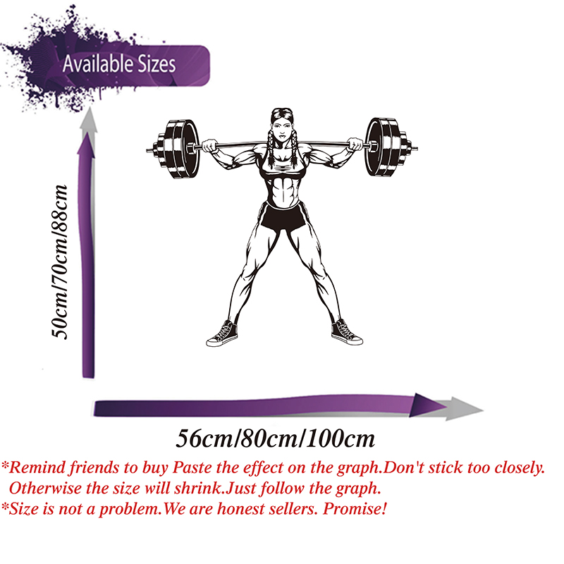 ملصق حائط كبير لصالة الألعاب ا - مراجعة Home Gym Wallpaper وسعره