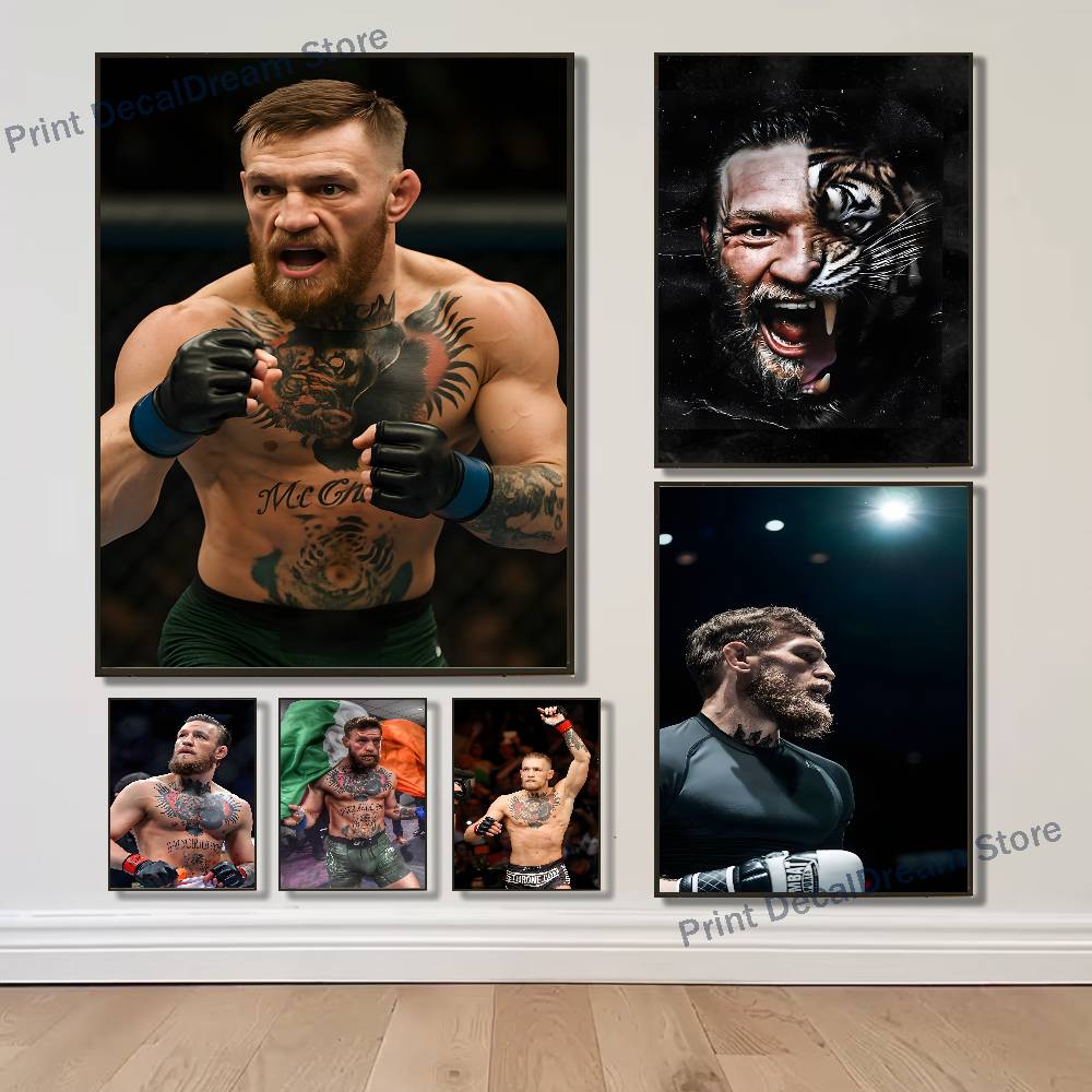 ملصقات جدارية لكونور مكجريجور  - مراجعة Home Gym Wallpaper وسعره