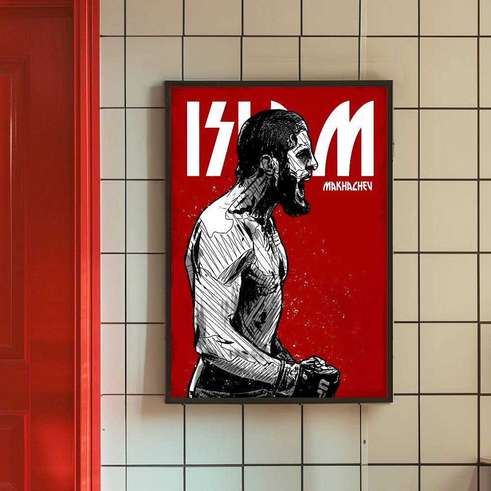 ملصق ورقي لرياضي محارب، صورة م - مراجعة Home Gym Wallpaper وسعره