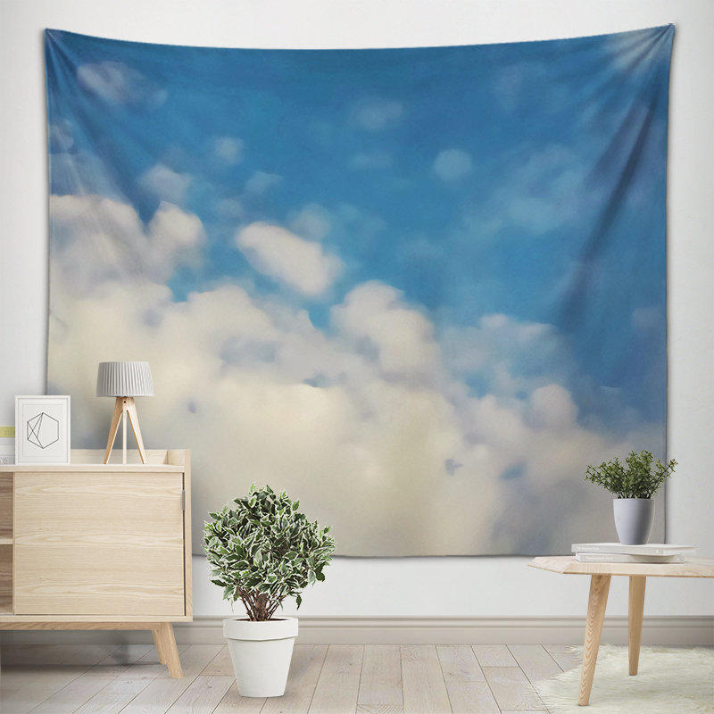 ميلوديا الغيوم الفن نسيج الجدا - مراجعة Home Gym Decor وسعره