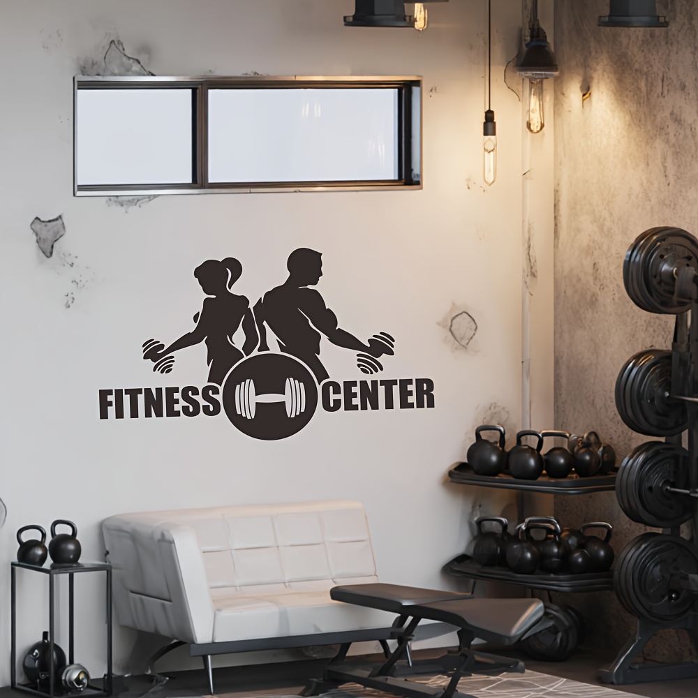ملصق جداري من الفينيل للرجال و - مراجعة Home Gym Wallpaper وسعره