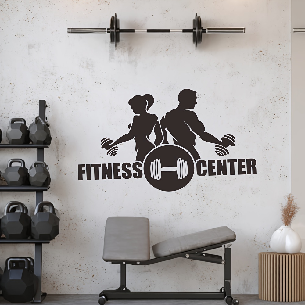 ملصق جداري من الفينيل للرجال و - مراجعة Home Gym Wallpaper وسعره