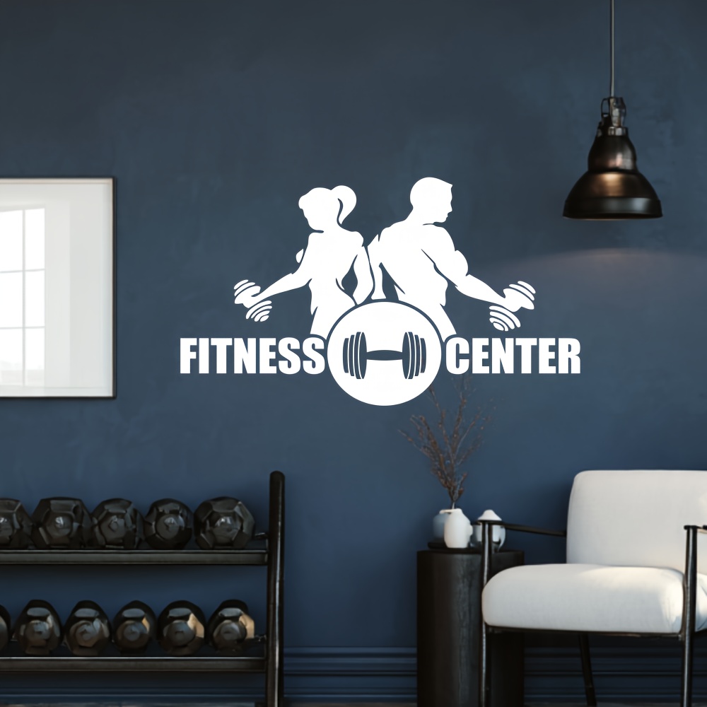 ملصق جداري من الفينيل للرجال و - مراجعة Home Gym Wallpaper وسعره