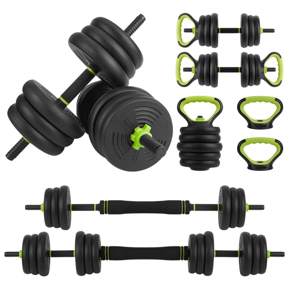 مجموعة دمبل قابلة للتعديل 4 في - مراجعة Home Gym Kettlebells وسعره