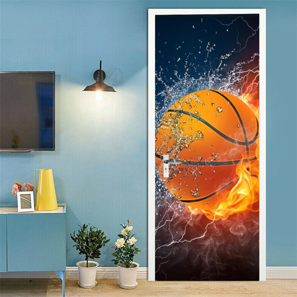 كرة القدم كرة السلة ثلاثية الأ - مراجعة Home Gym Decor وسعره