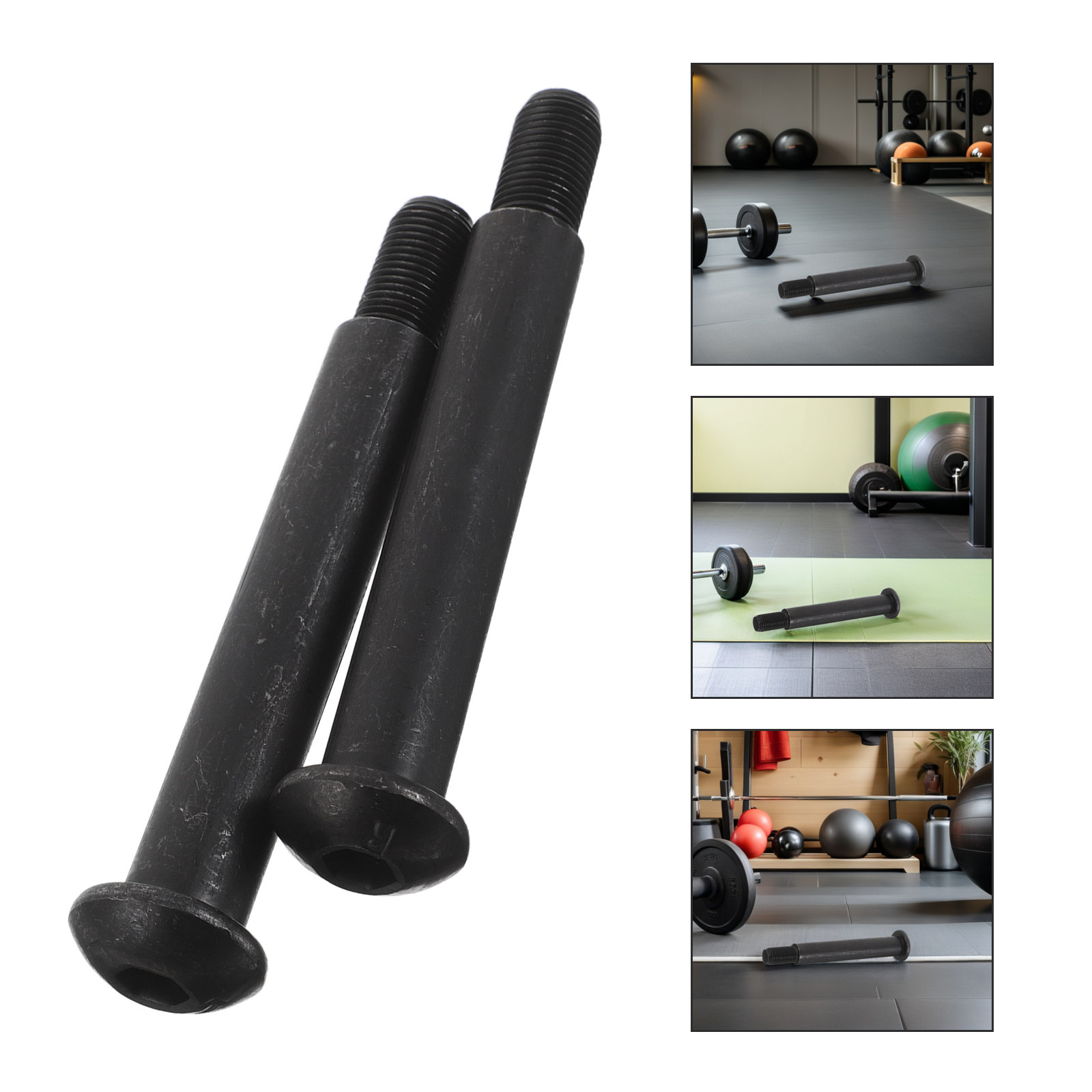 قطعتان من مسامير بديلة لجهاز ا - مراجعة Home Gym Bike وسعره