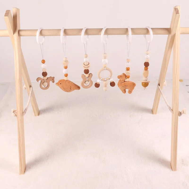6 قطعة ألعاب الأطفال الخشبية خ - مراجعة Home Gym Decor وسعره