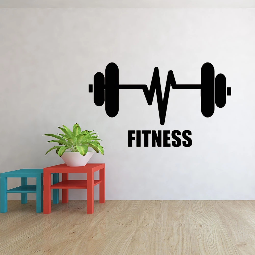 ملصق حائط لثقافة صالة الألعاب  - مراجعة Home Gym Wallpaper وسعره