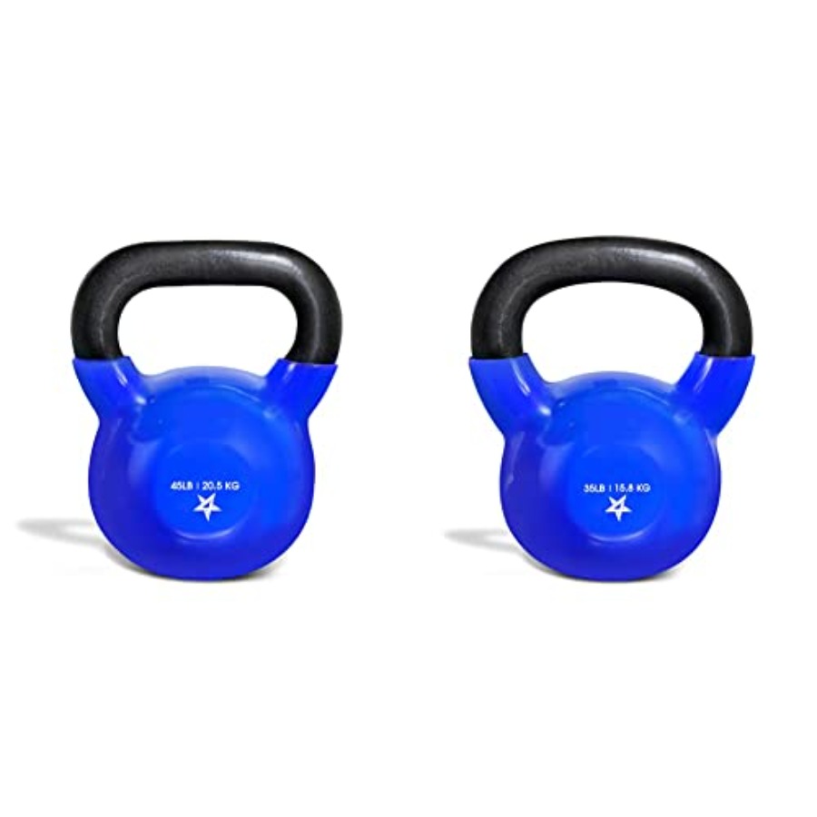 مجموعة معدات تمارين رياضية منز - مراجعة Home Gym Kettlebells وسعره