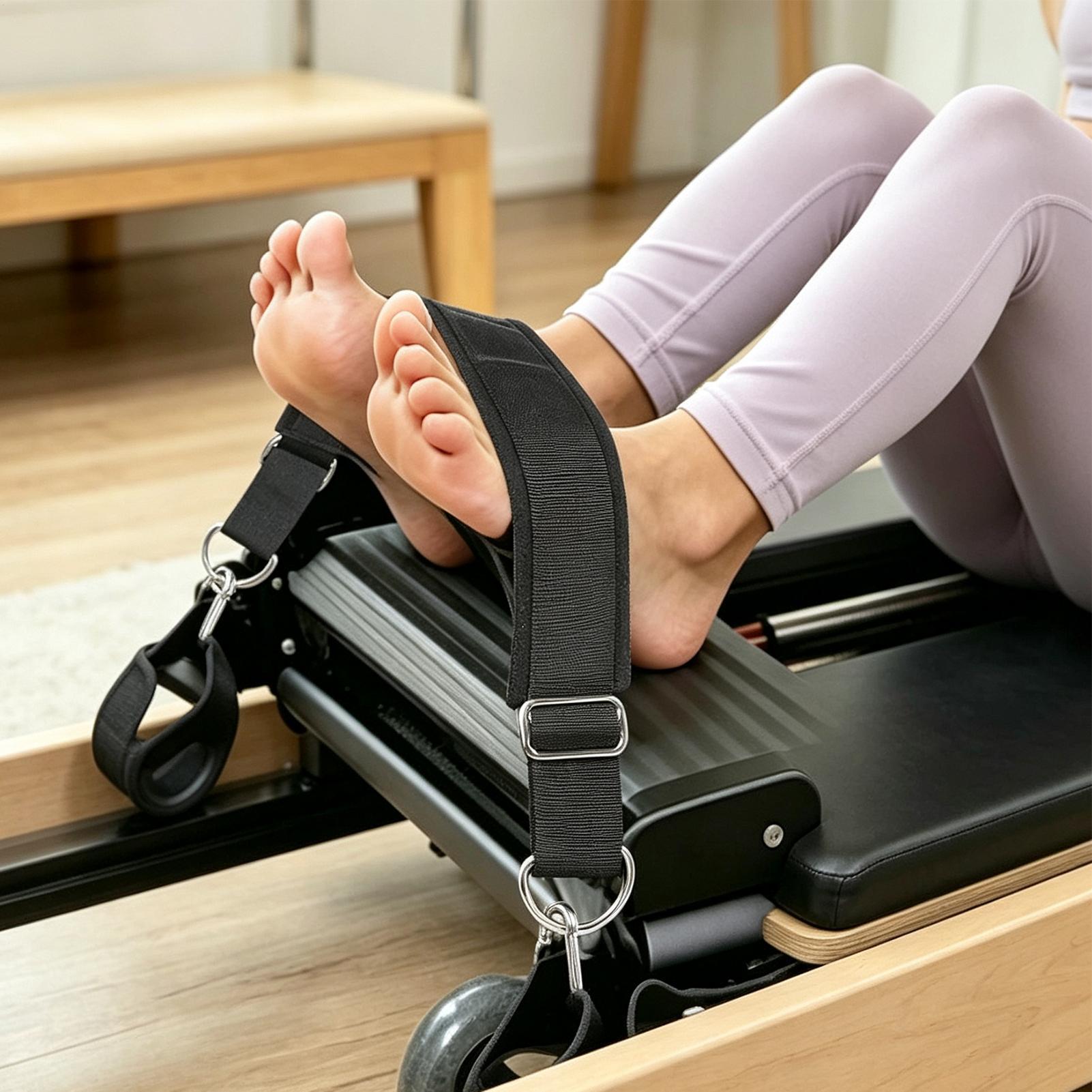 حزام قدم ريفورمر مزدوج الحلقات - مراجعة Home Gym Training وسعره